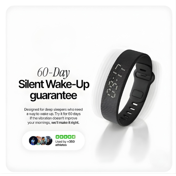 Silent Vibration Alarm Bracelet