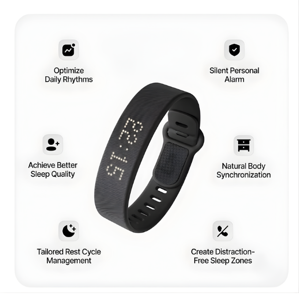 Silent Vibration Alarm Bracelet